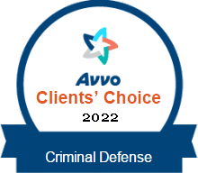 Avvo Clients Choice 2022 Criminal Defence