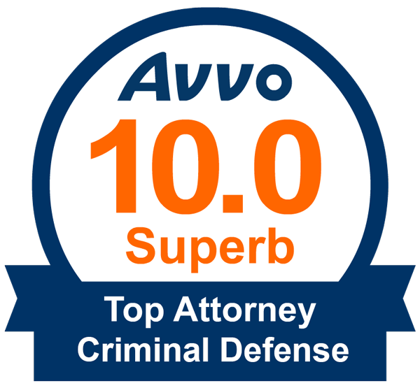 Avvo 10.0 Superb Top Attorney Criminal Defence